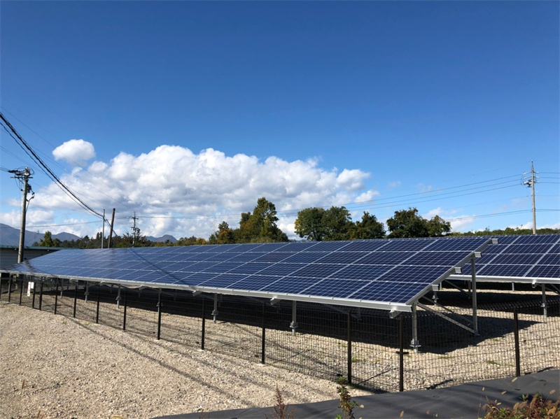 Himzen Solar Ground monteringssystem jordskrue og aluminium (8)