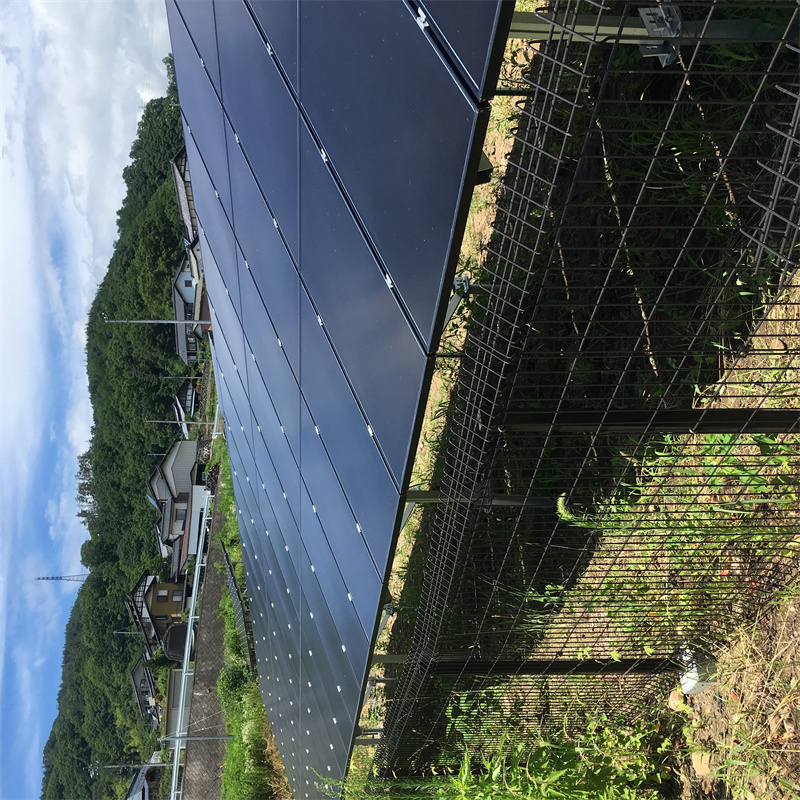 Himzen Solar Ground mountig sisitemu_Igice Cyuzuye_Aluminum (9)